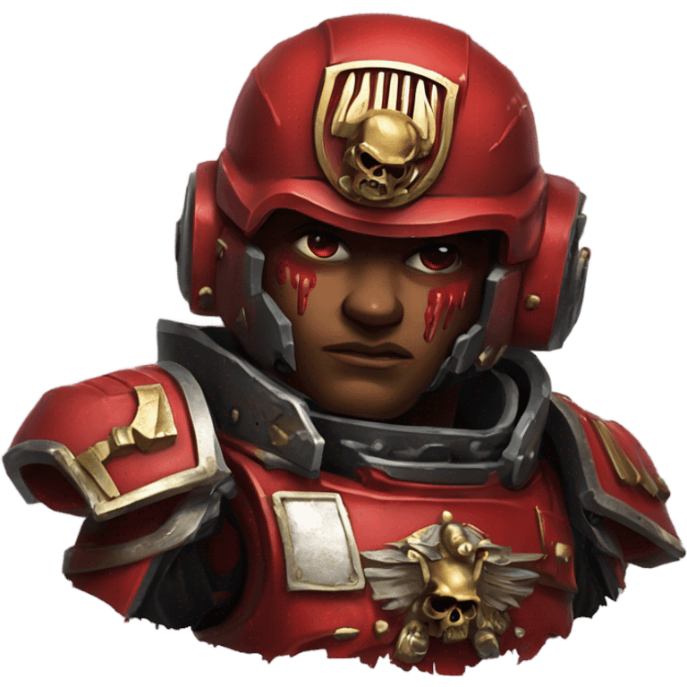 Warhammer 40K blood angel  emoji