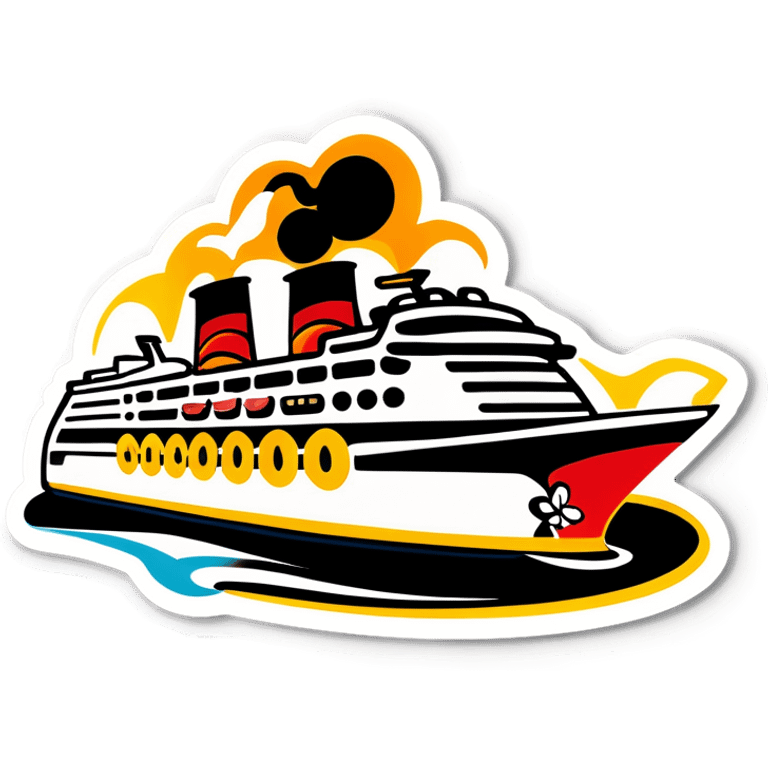 Disney cruise emoji