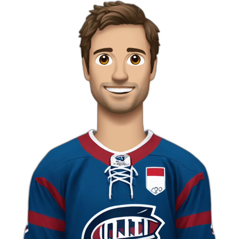 Quentin Papillon French hockey player from team « boxers de bordeaux » emoji