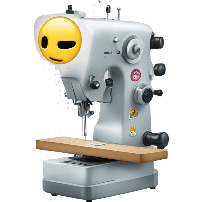 máquina de coser  emoji