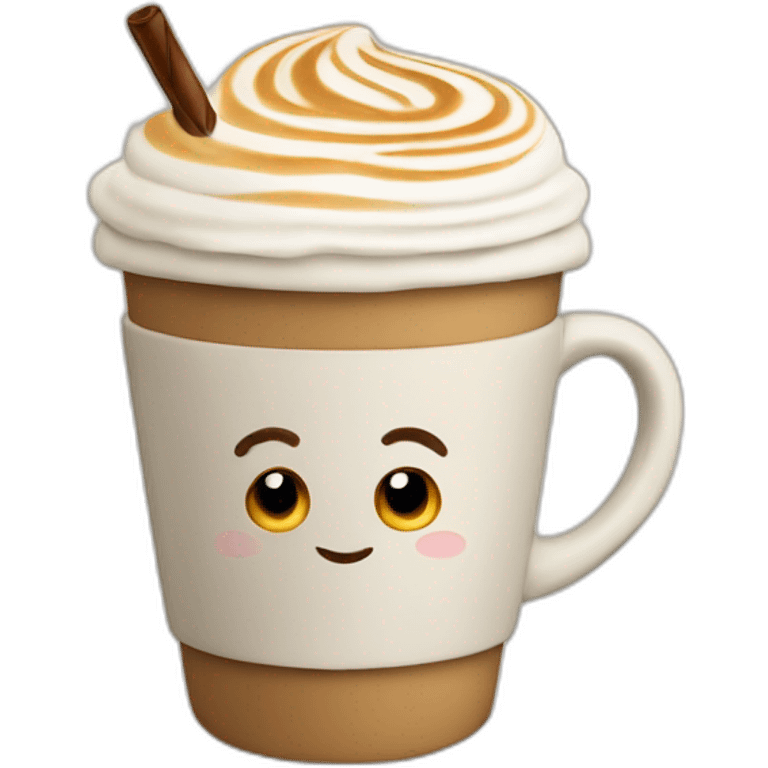 cafe latte emoji