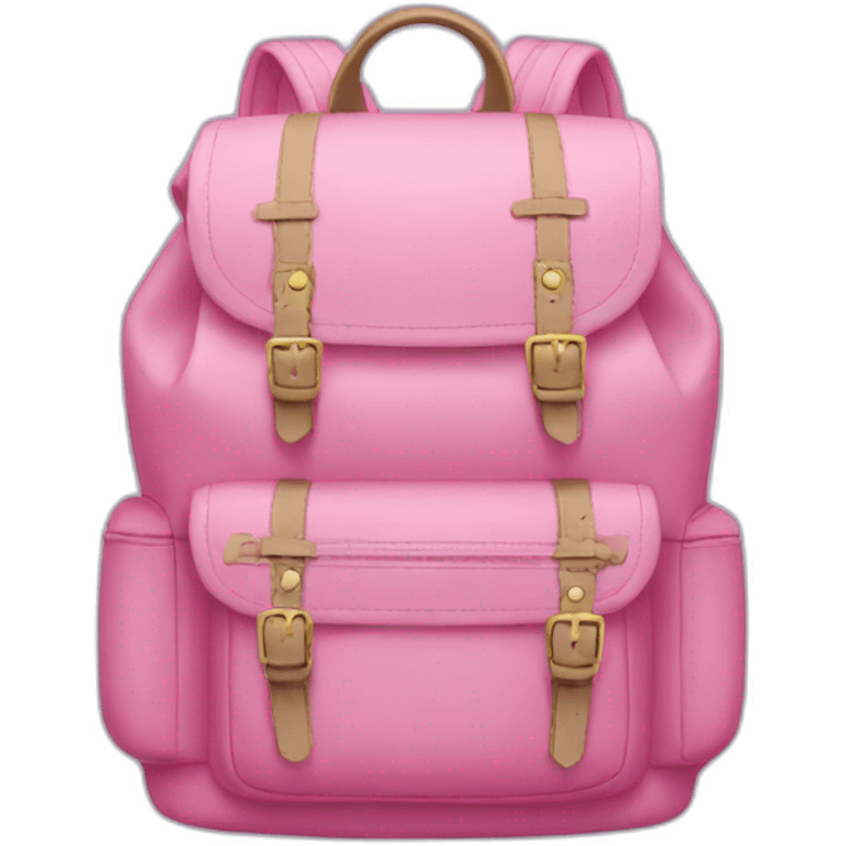 Girly backpack emoji