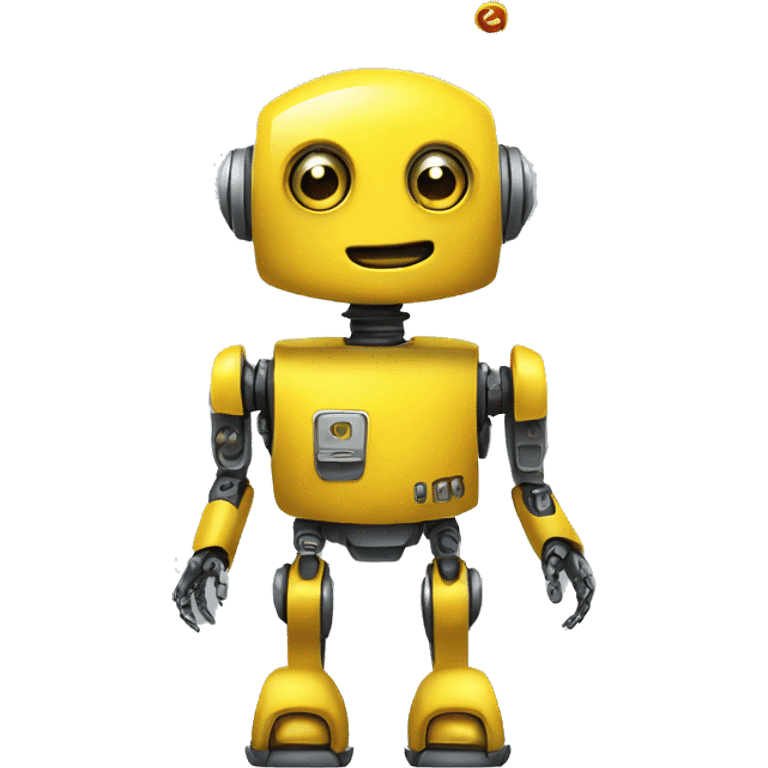 robot yellow emoji