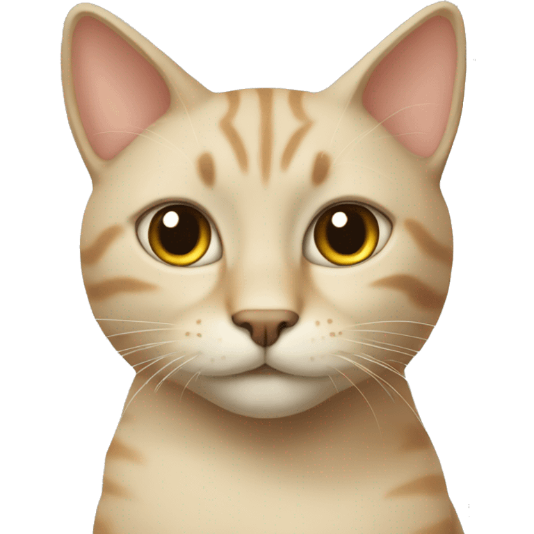 beige cat  emoji