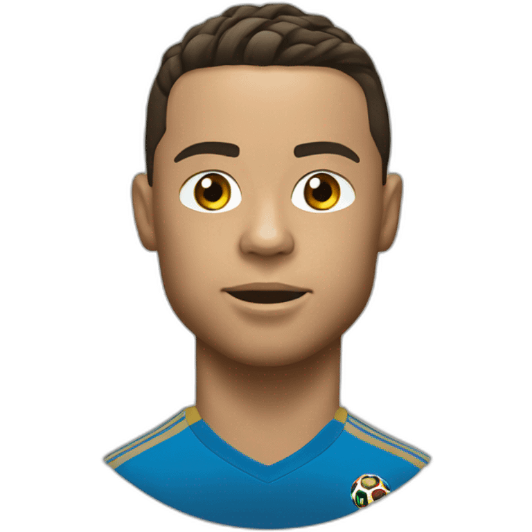 Ronaldo ballon d'or emoji