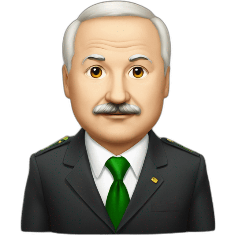 Lukashenko with potato emoji