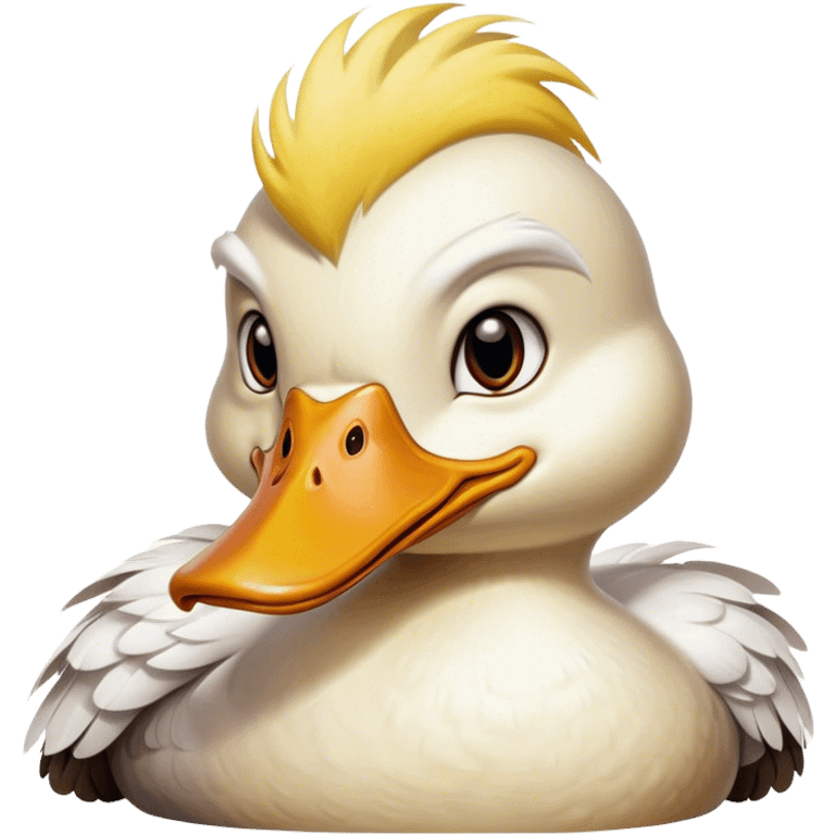 angry duck  emoji