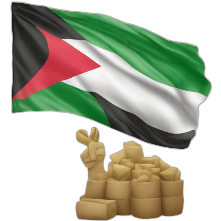 Palestine win Israël emoji