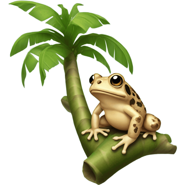 Toad in a Palm Tree  emoji