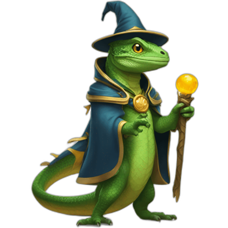 King lizard wizard emoji