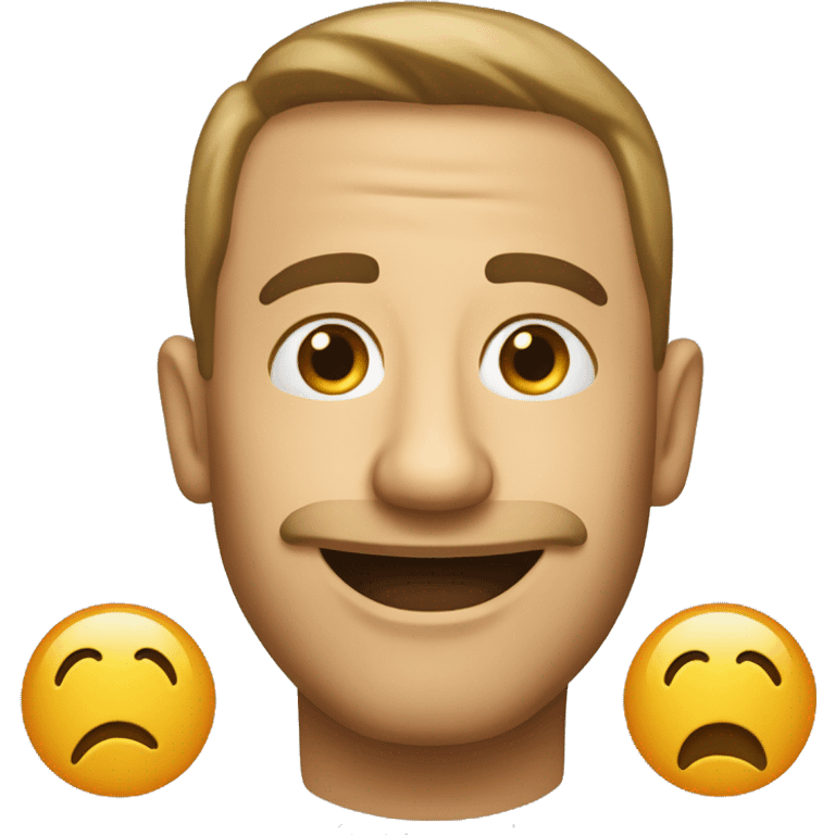 Emoji qui touce son nez emoji