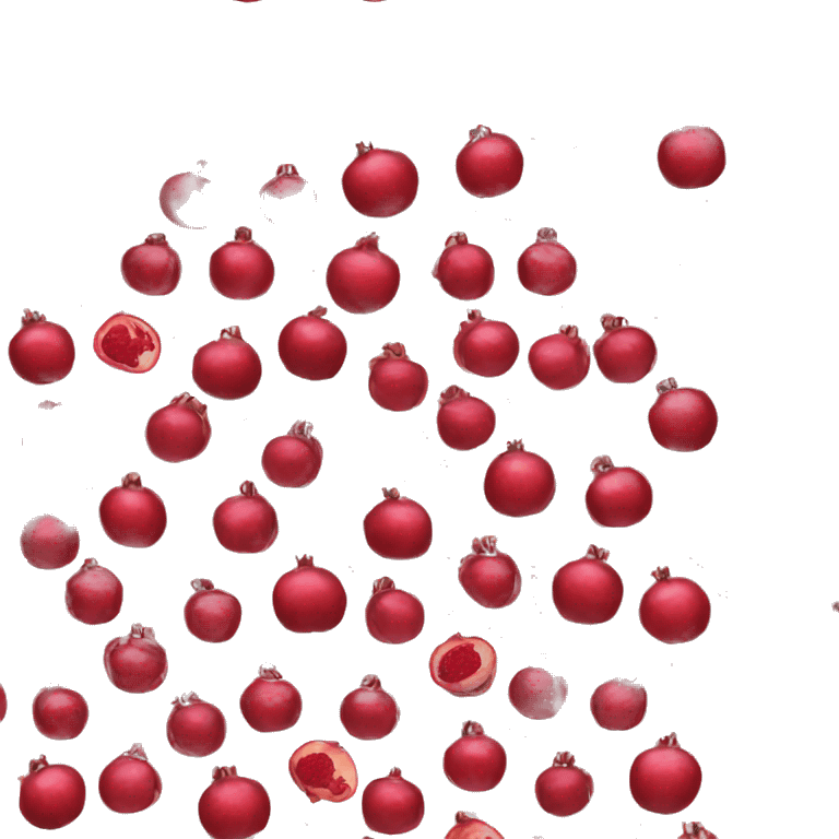 Pomegranate emoji