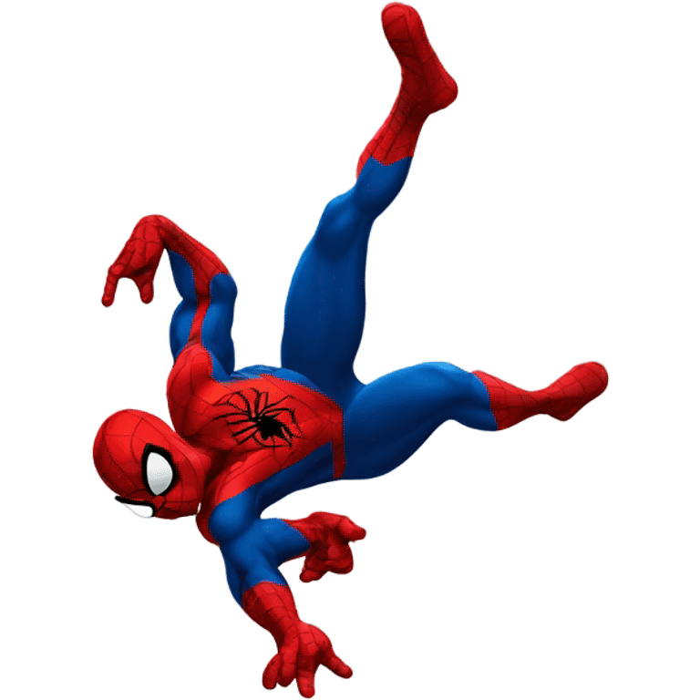 Spiderman pose emoji