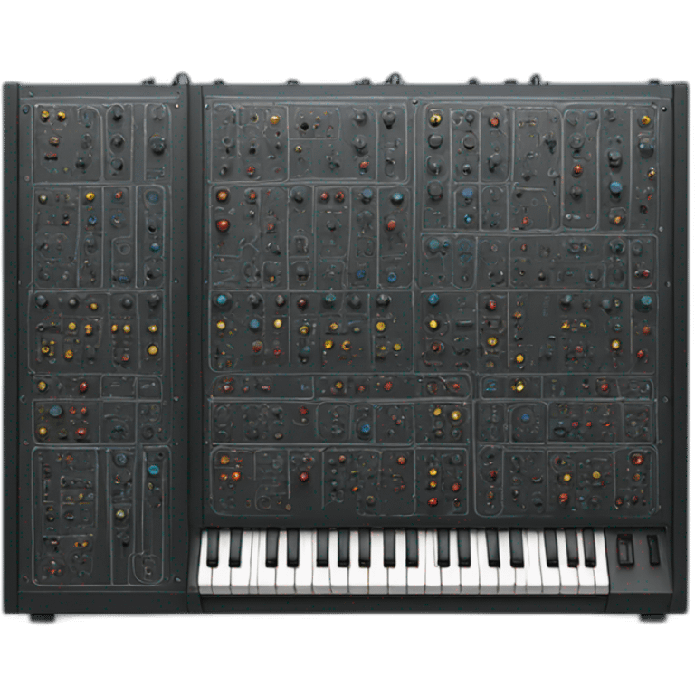 modular synth wiring emoji