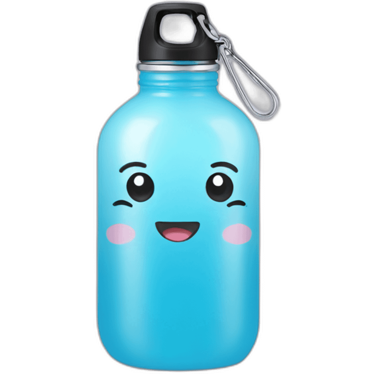 Kawaii water bottle emoji