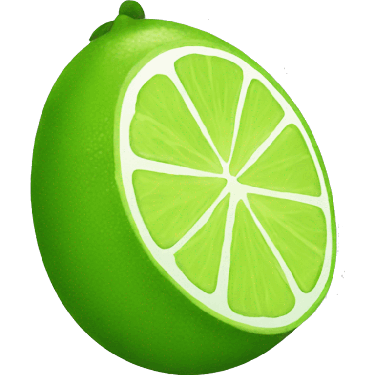 Lime emoji