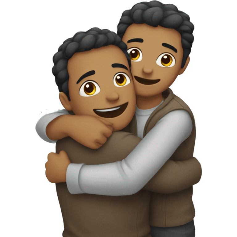 bubu and dudu hug emoji