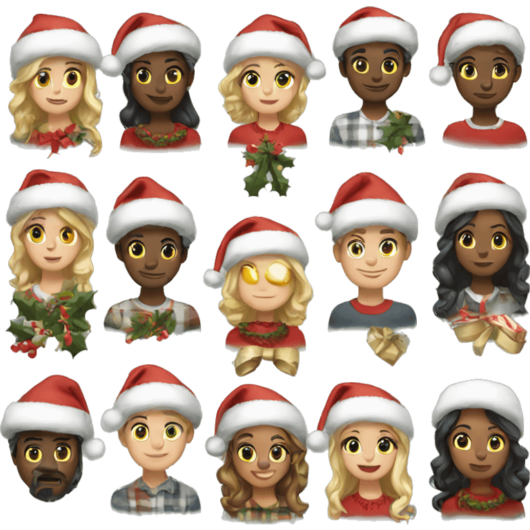 Country Christmas emoji