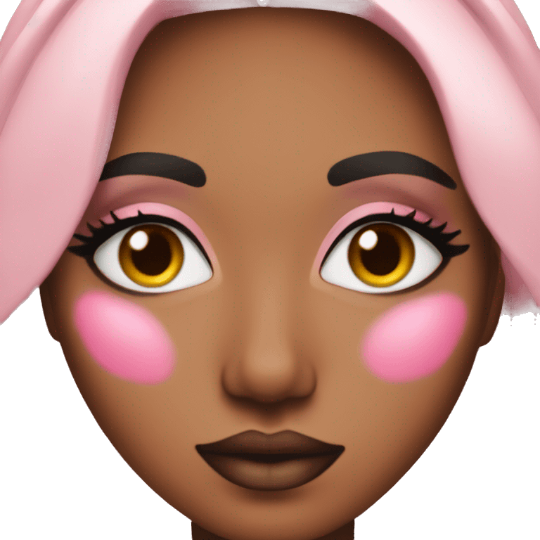 pink blush makeup emoji