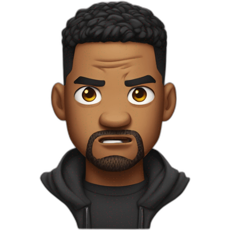 will smith angry emoji