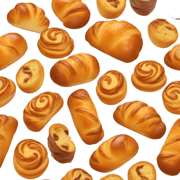 pain au chocolate emoji