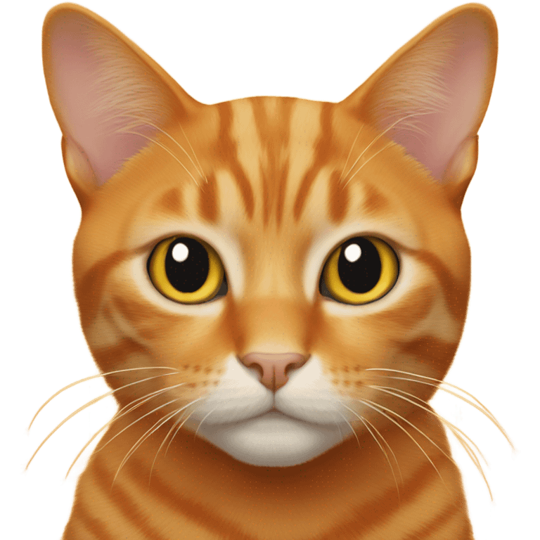 Orange cat emoji