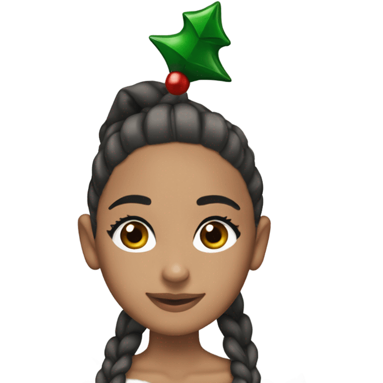 Christmas Ariana Grande emoji