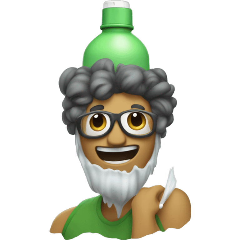 Anthropomorphic febreez spray emoji