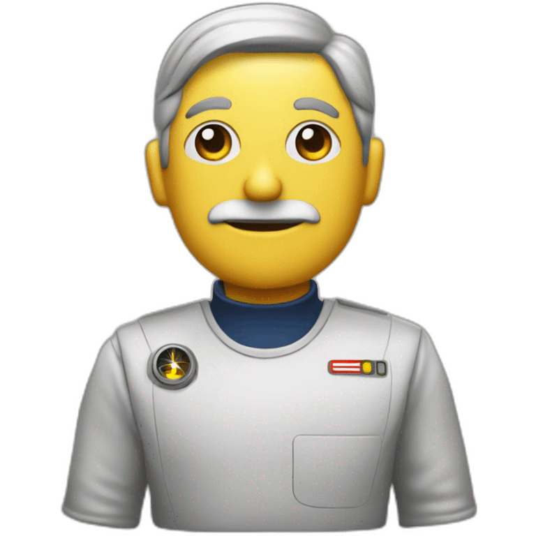 bill overbeck with a spaceship emoji