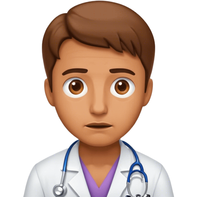 confused doctor emoji