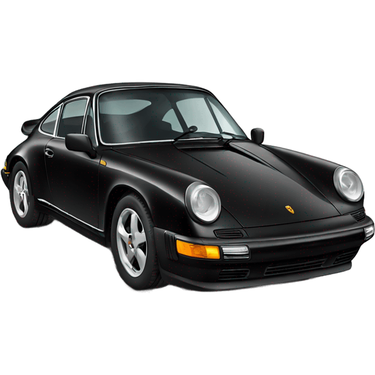 Black Porsche  emoji