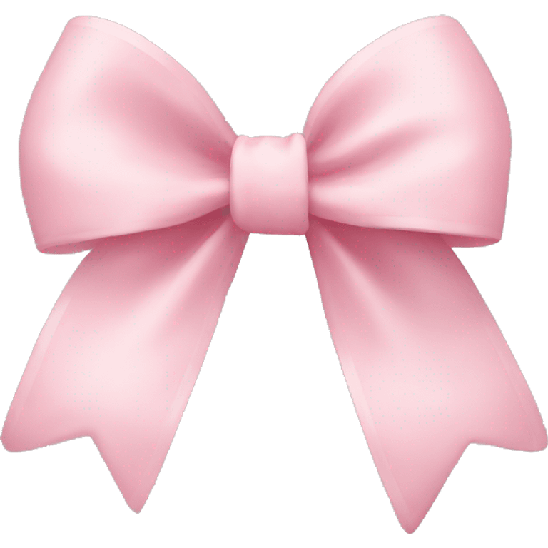 light pink bow  emoji