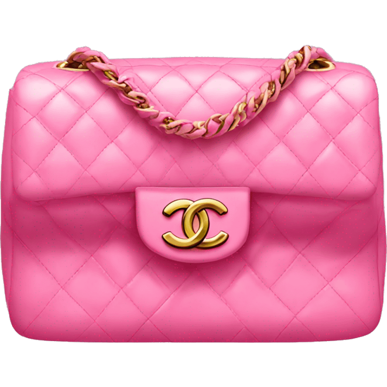 Pink Chanel bag  emoji