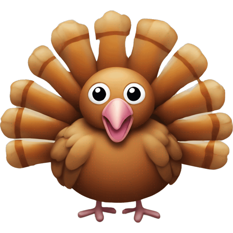 Thanksgiving turkey emoji