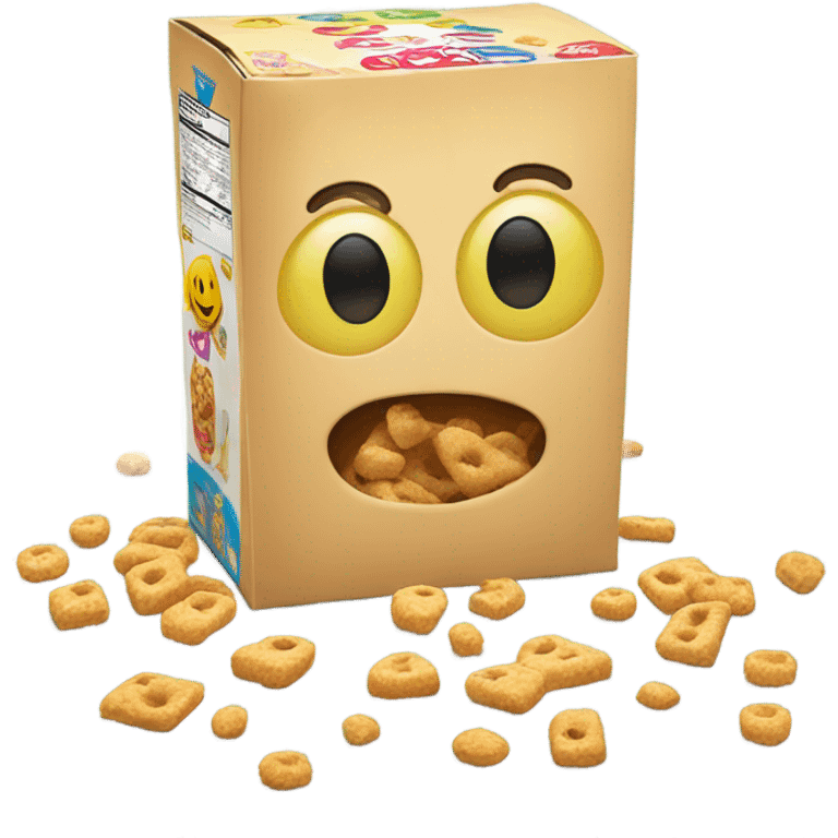 cereal box, game object emoji