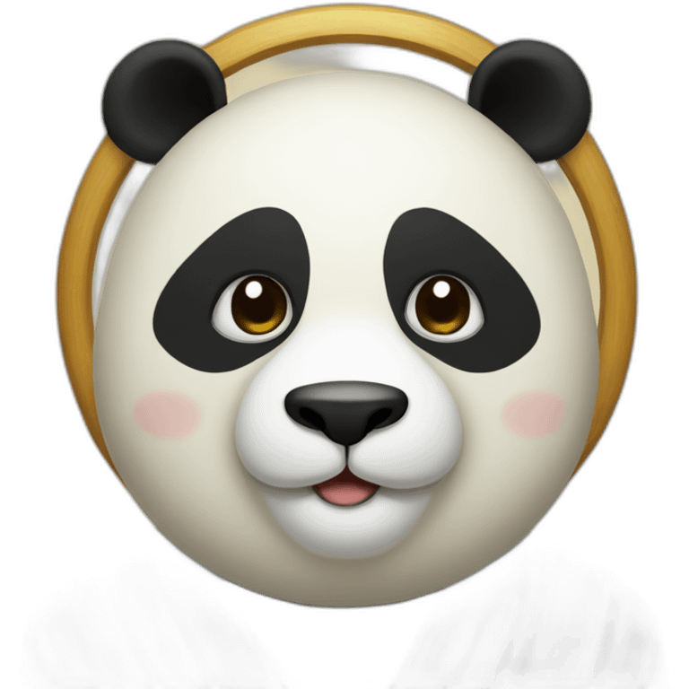 Panda jesus emoji