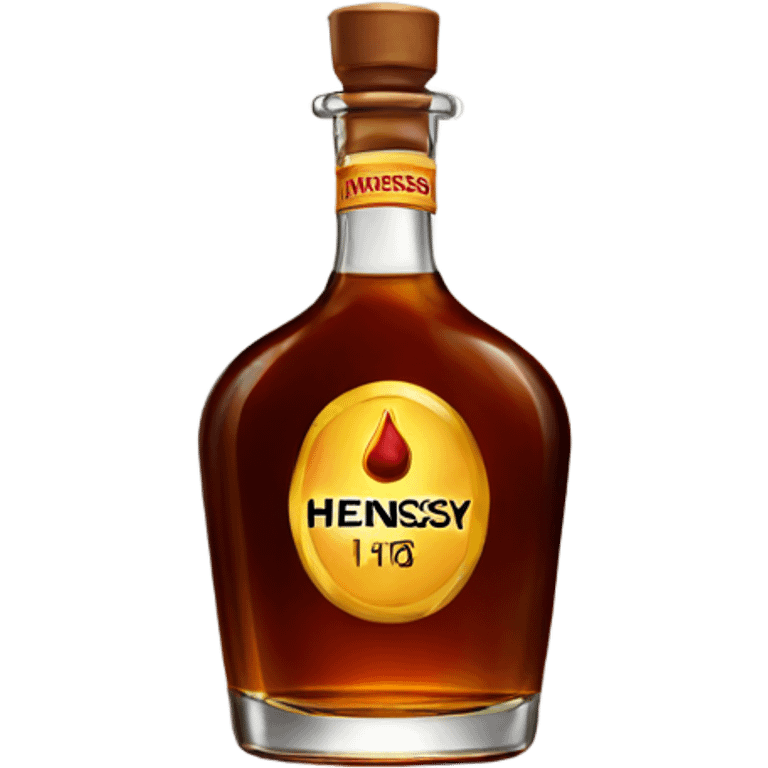 Hennessy bottle  emoji