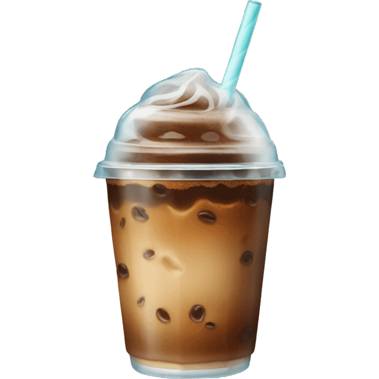 iced coffee emoji