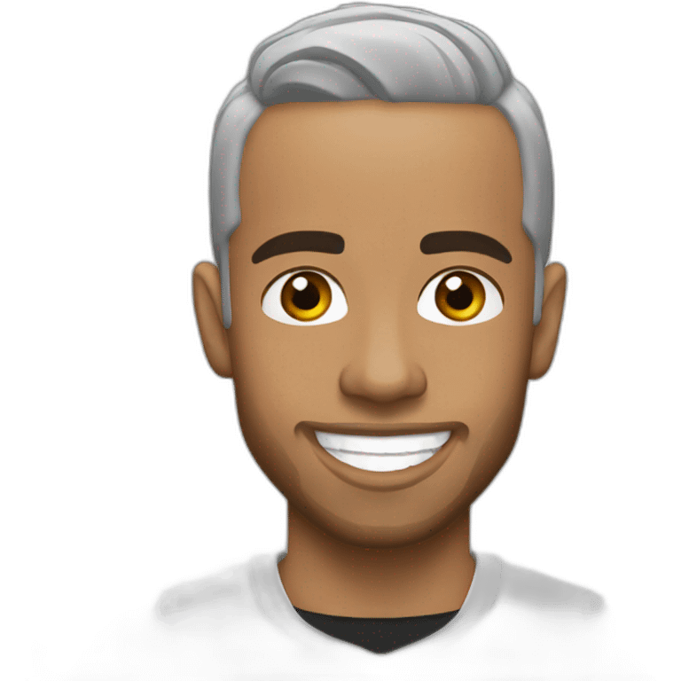 Lewis Hamilton avec 👍🏻 emoji