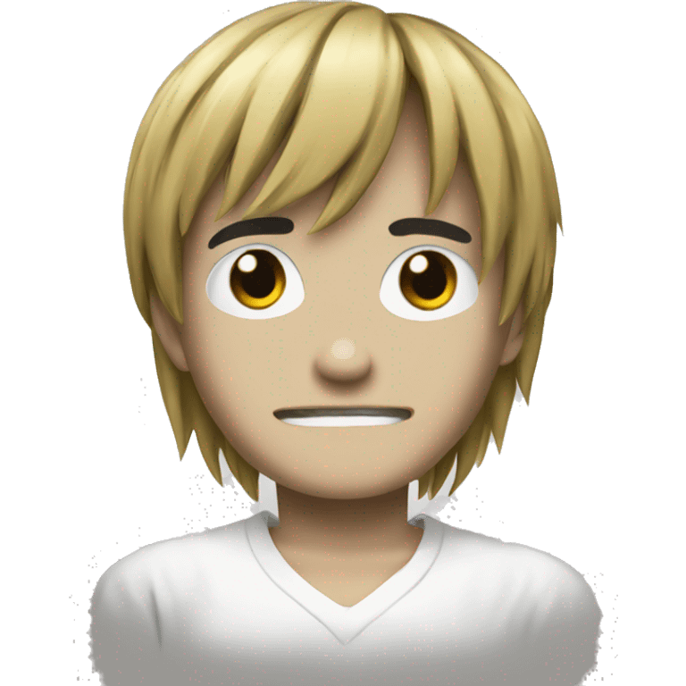 L from death note emoji