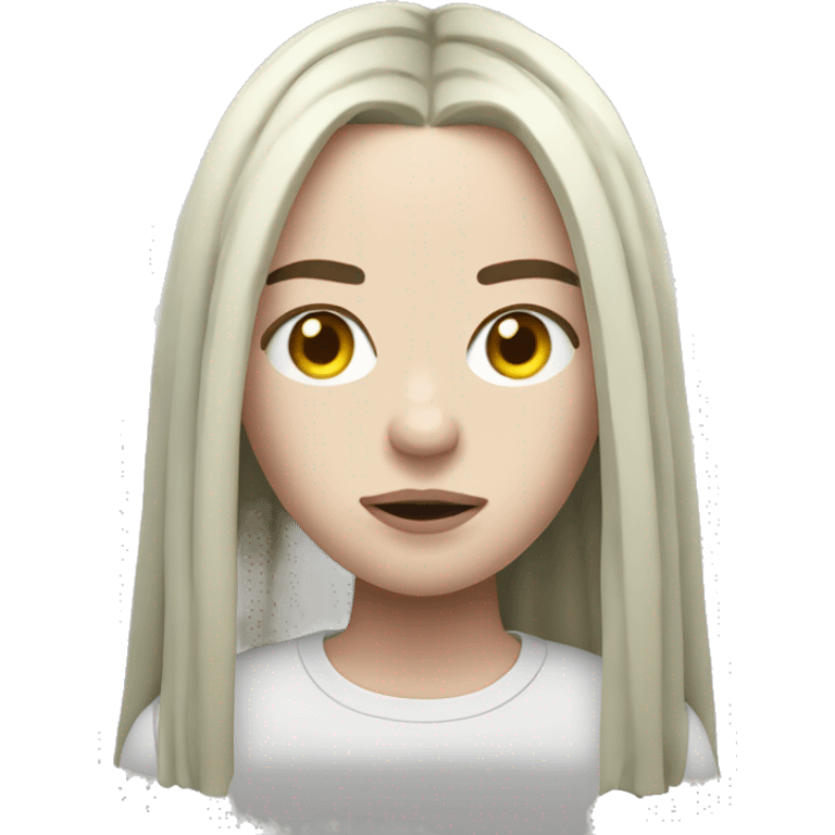 Blohsh, Billie eilish sign emoji