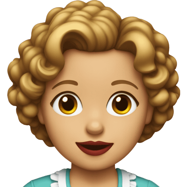 shirley temple emoji