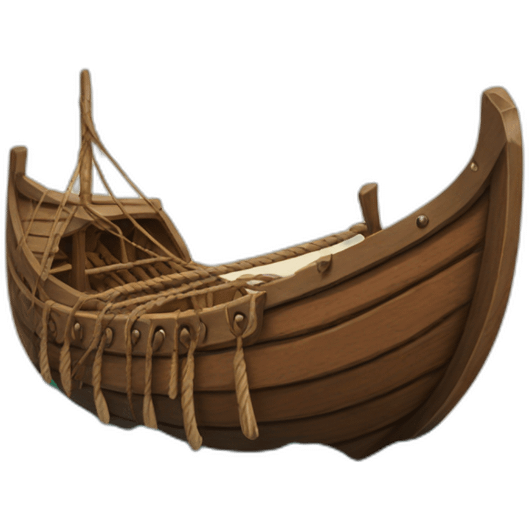 Viking longship emoji