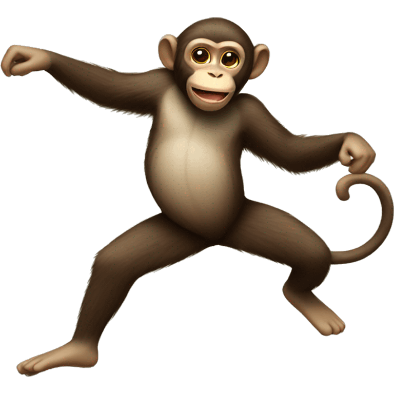 Dancing monkey  emoji