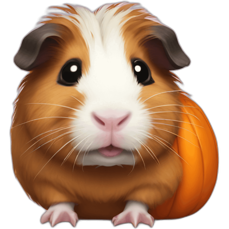 Guinea pig halloween emoji