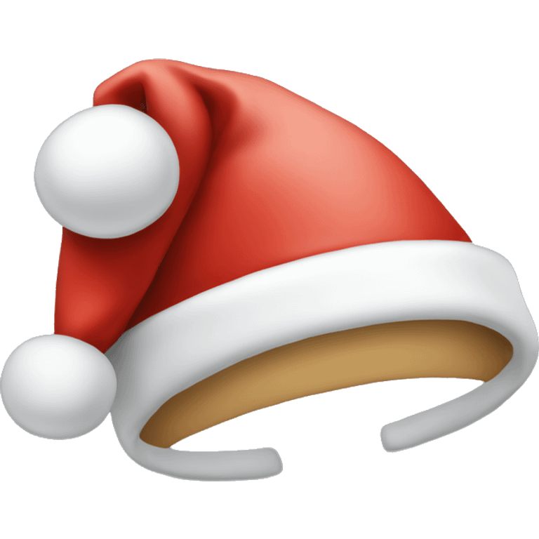 Plain Santa hat emoji