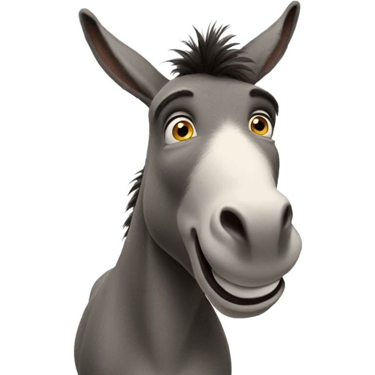 Donkey from Shrek emoji