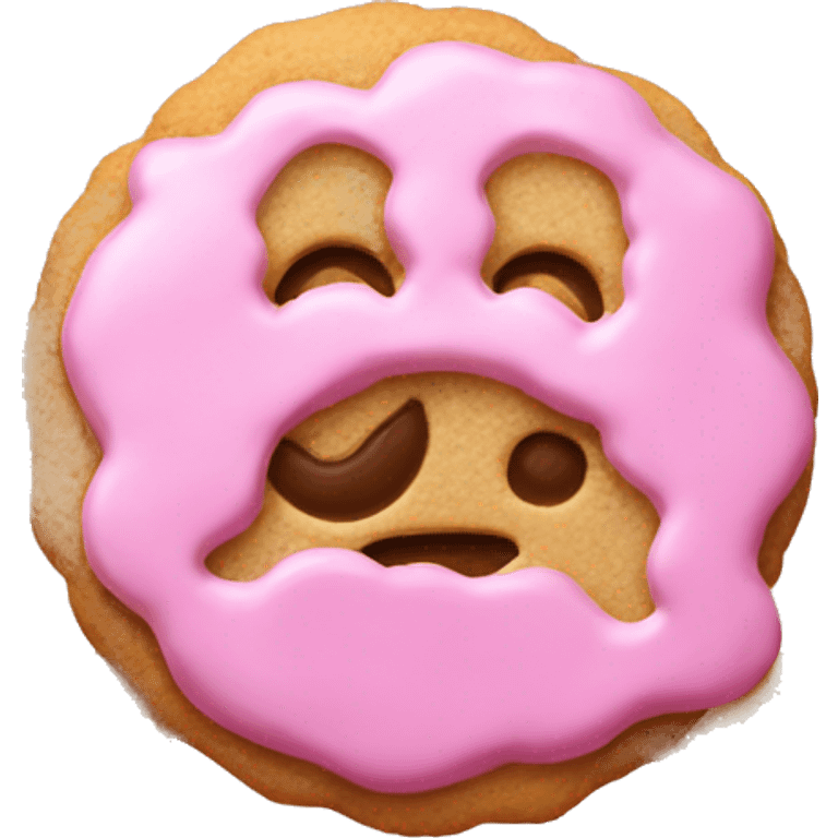 crumbl cookie pink sugar emoji