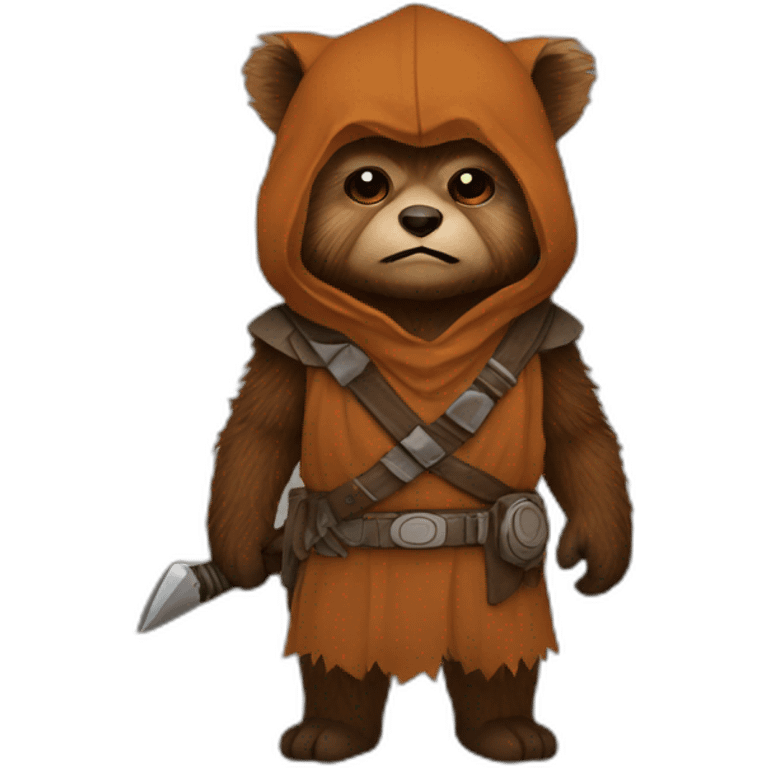 ewok warrior emoji