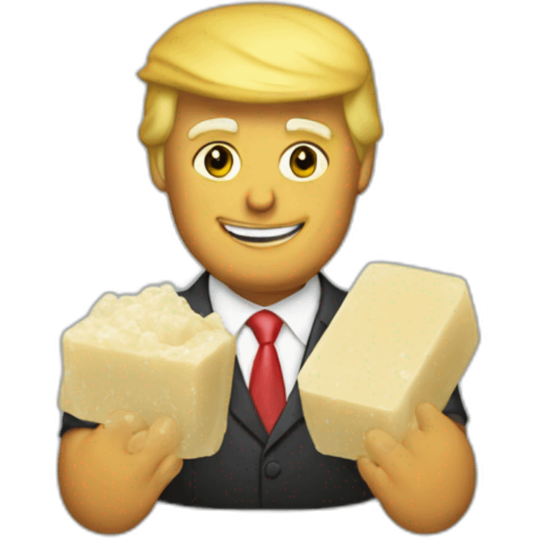 trump-holding-soap emoji